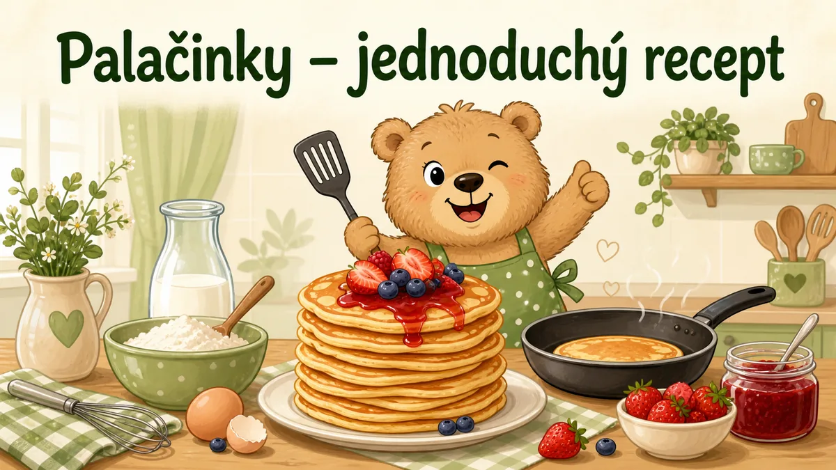 Palačinky – jednoduchý recept